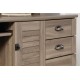 Louvre Hutch Home Office Desk With Storage